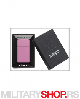 Roze upaljač Zippo Pink Slim Matte