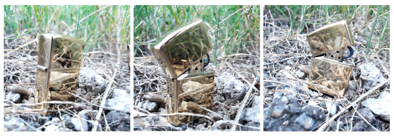 Zippo Upaljač Od Visoko Poliranog Mesinga