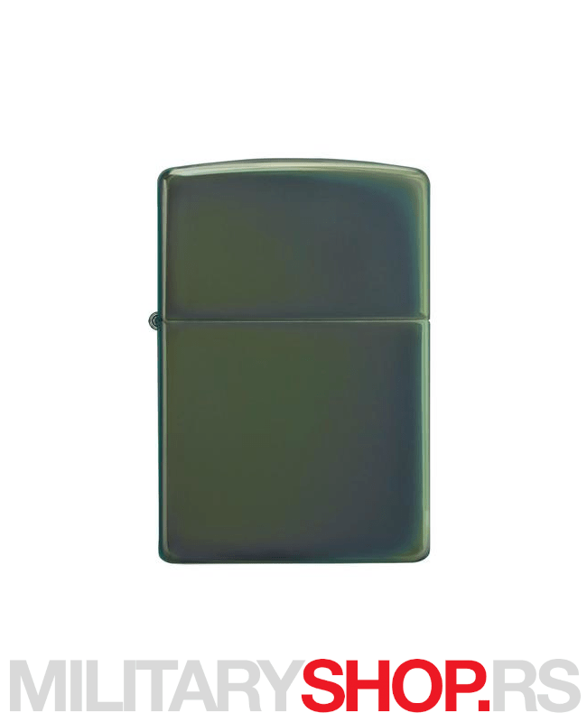 Metalik-zeleni Zippo upaljač