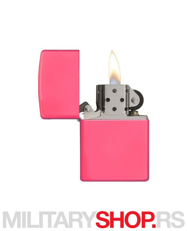 Neon pink Zippo upaljač