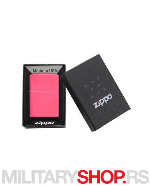 Neon pink Zippo upaljač