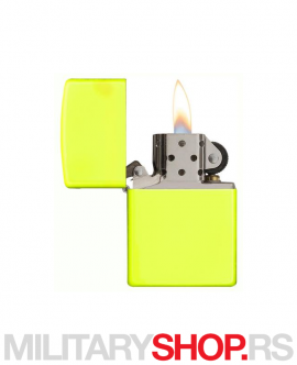 Neon žuti Zippo upaljač