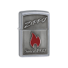 Crveni plamen Zippo upaljač