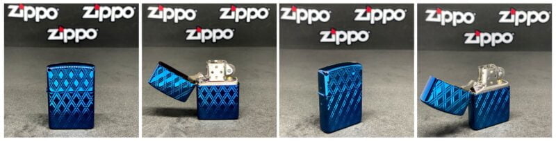Plavi dijamanti Zippo upaljač