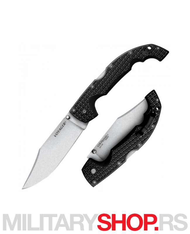 Kamperski nož Cold Steel Voyager Clip Point Plain Edge 4"