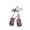 Maskirne vojne pločice Dog Tag Pink