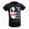 Pamučna crna majica Joker