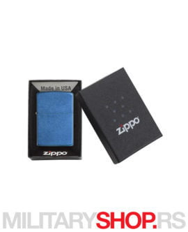 Zippo upaljač metalik plavi Cerulean