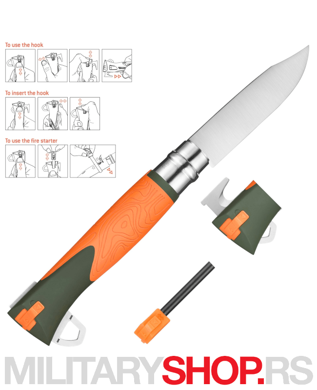 Lovački nož Opinel Explore Hunting Inox-12