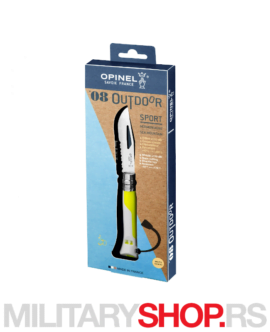 Kamperski nerđajući nož Opinel-8 Fluo žuti