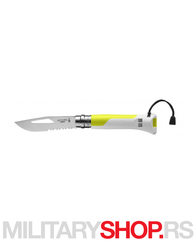 Kamperski nerđajući nož Opinel-8 Fluo žuti