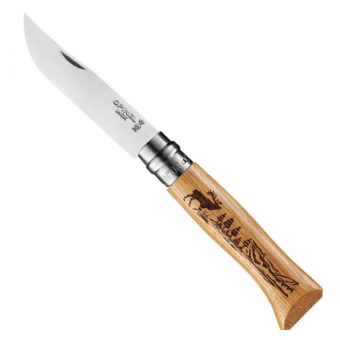 Opinel 8 Inox nož sa jelenom