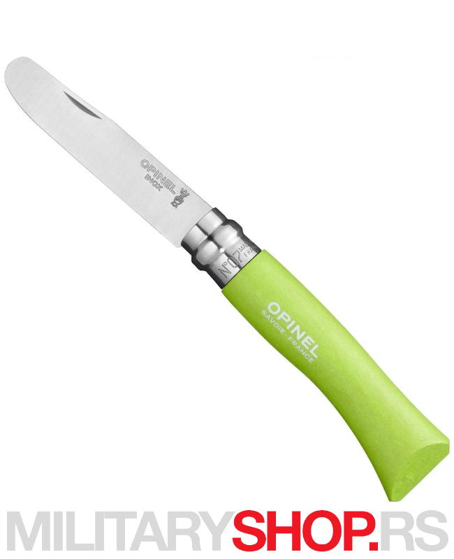 Preklopni zeleni nož My First Opinel