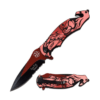 Crveni Skull nož Dark Side DS-A061RD