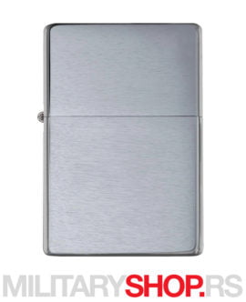 Upaljač Zippo sivi Brushed Chrome VINTAGE