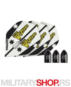 Pikado kape s perima Whizlock Winmau