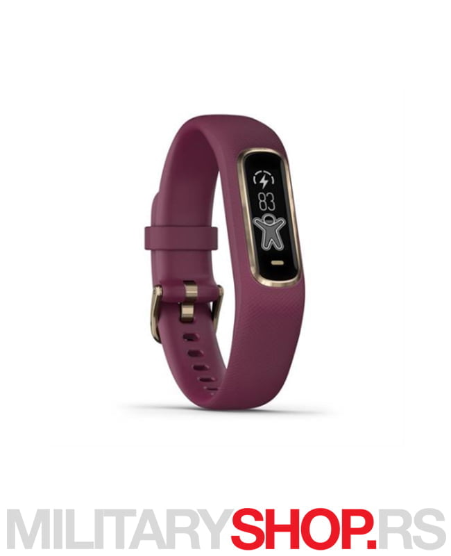 Vivosmart 4 narukvica za praćenje aktivnosti bordo boja