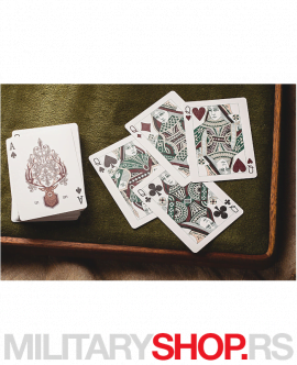 Karte sa lovačkim motivima Antler Maroon