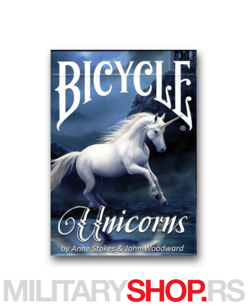 Karte Bicycle Unicorn Anne Stokes