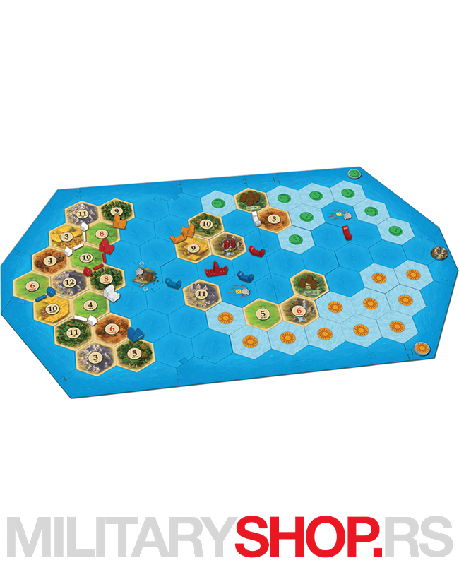 Catan društvena igra Istraživači i gusari