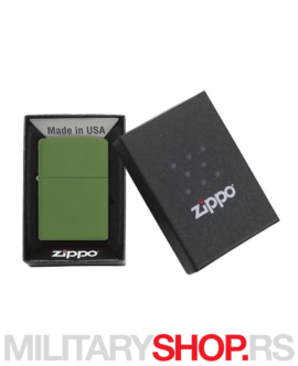 Zippo upaljač zeleni Classic Moss