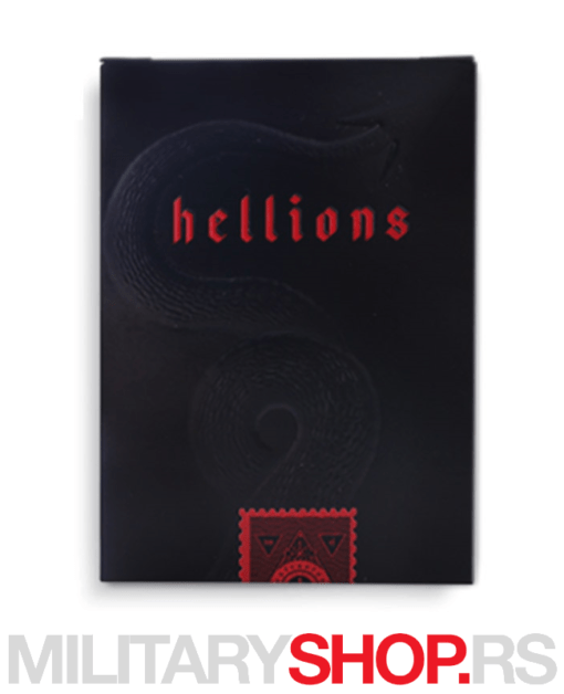 Karte za igranje Hellions Red