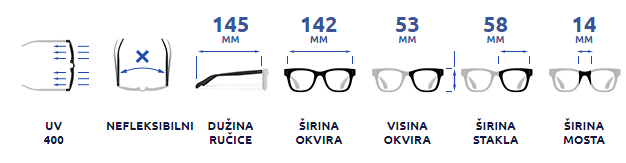 Ženske sunčane naočare Joy NDL2126