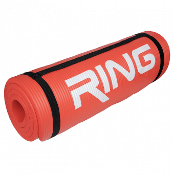 Podloga za vežbanje Ring strunjača crvena