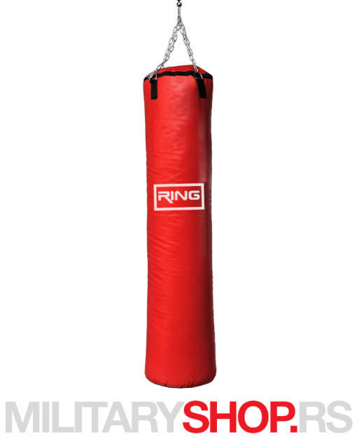 Profesionalni boks džak Ring crveni 165×40