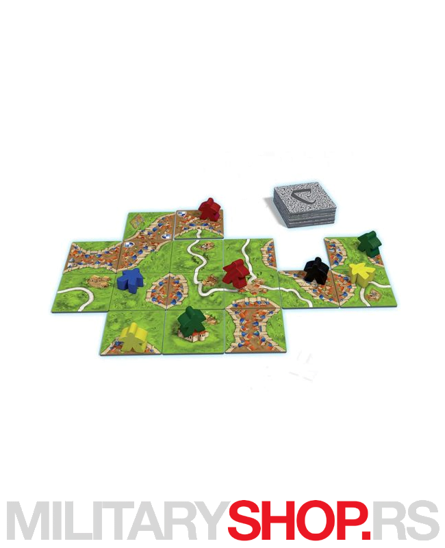 Strateška društvena igra Karkasone Carcassonne