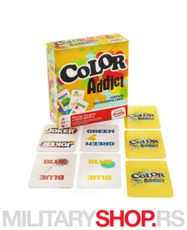 Društvena igra na engleskom Color Addict