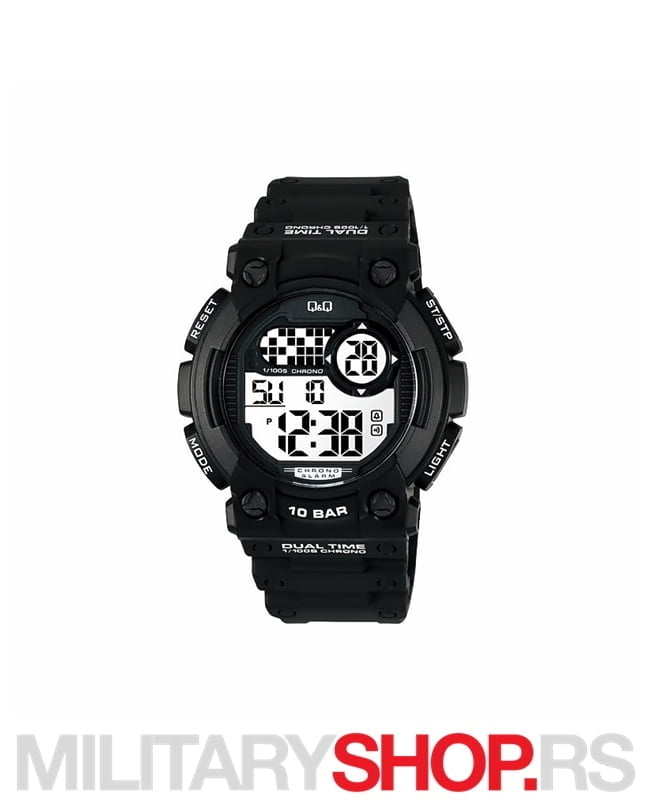 MUŠKI CARBON Q&Q SAT POWER BLACK