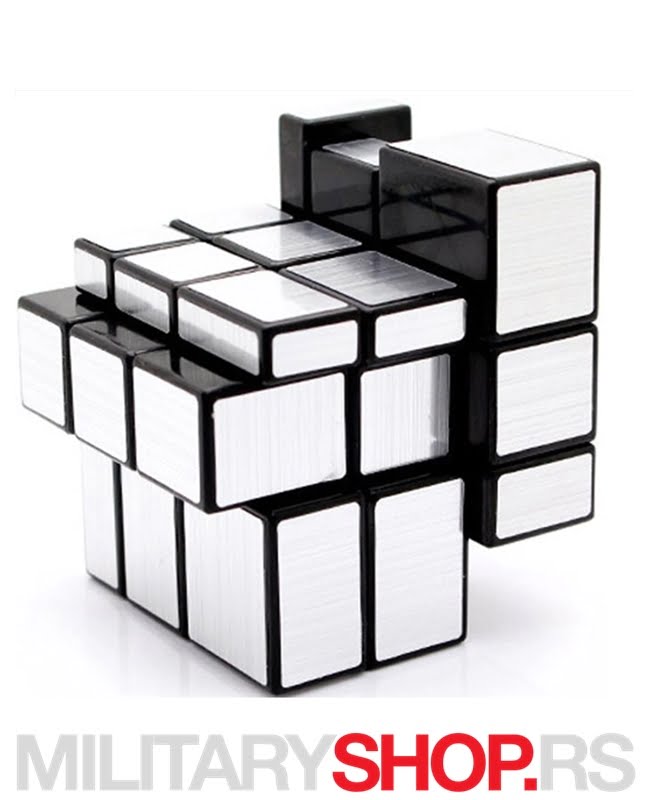 RUBIKOVA KOCKA SHENGSHOU MIRROR SILVER 3X3X3