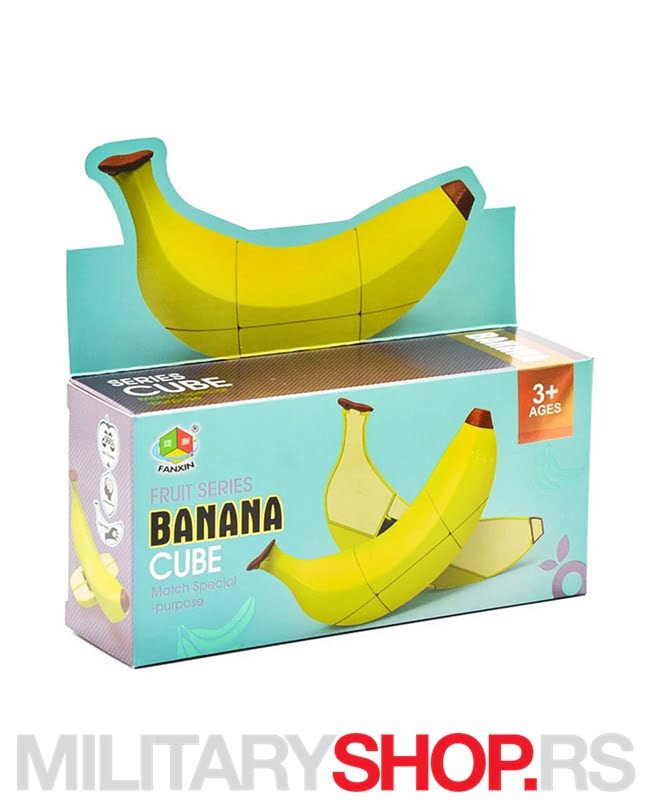 RUBIKON KOCKA FRUIT CUBE BANANA