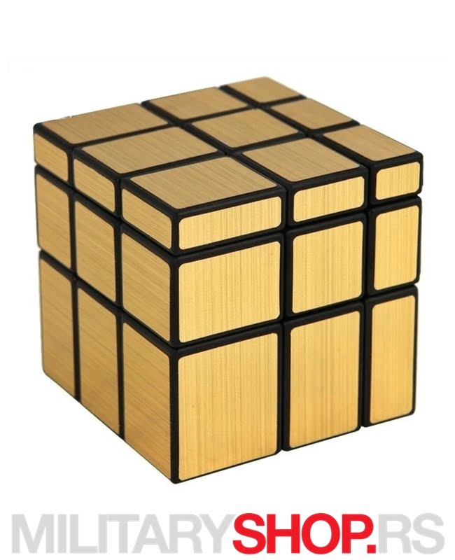 RUBIKOVA KOCKA SHENGSHOU MIRROR GOLD 3X3X3