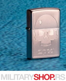 Zippo upaljač Lobanja Skull With Lines
