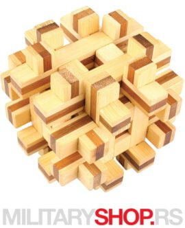 Drvena kocka za mozganje Double Frame