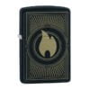 Upaljač Zippo crni laser flame design 49217