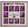 Ljubičasti set od 10 metalnih mozgalica