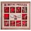 Crveni set od 10 metalnih mozgalica
