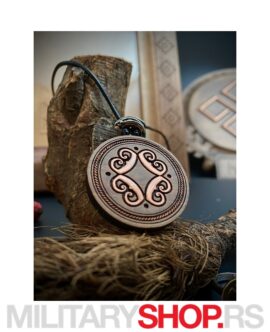 Srpske Rune - Ogrlica Sa Priveskom Ocila