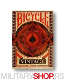 Retro karte Bicycle Vintage Classic