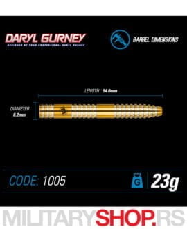 Strelice za pikado Daryl Gurney Steeldart