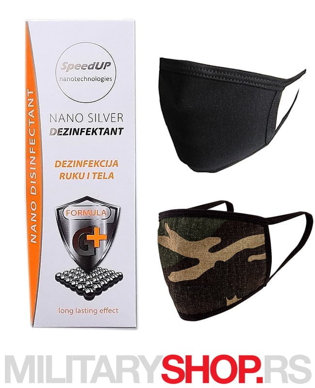 Jedinstvene u svetu Nano Silver maske