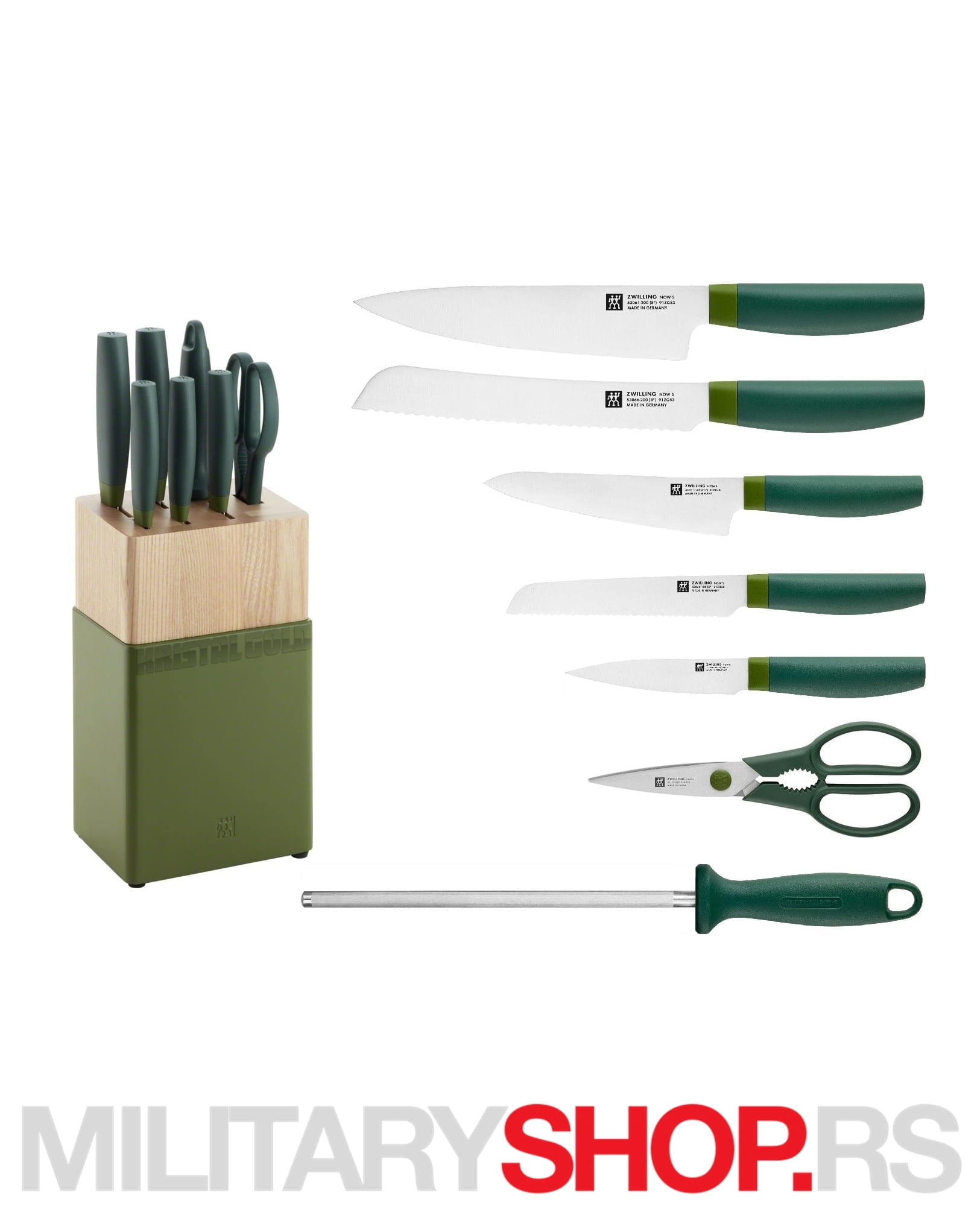 Zeleni Blok Zwilling NOW S 8/1