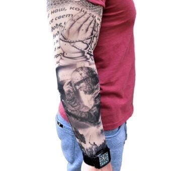 TATTOO RUKAV DUŠAN SILNI - UKRASNA TETOVAŽA