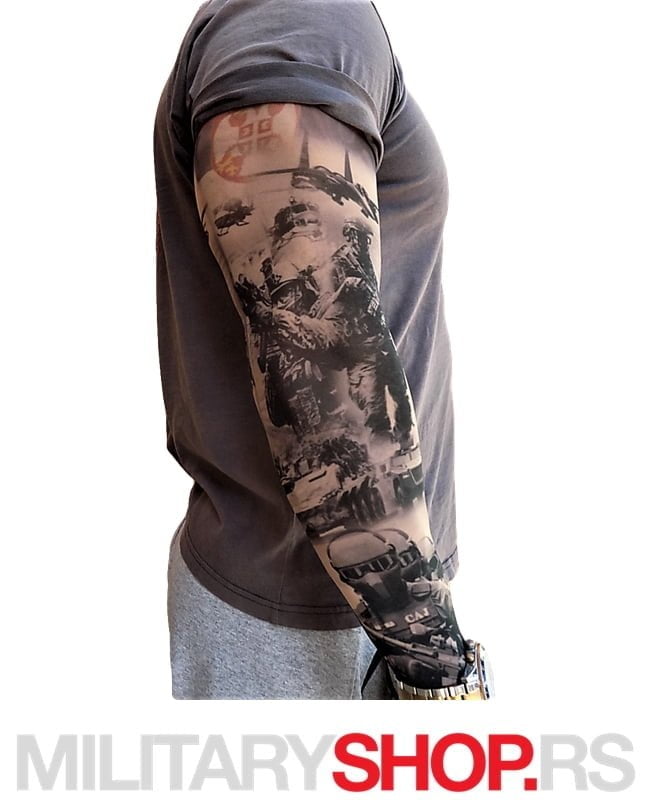 TATTOO RUKAV SAJ - UKRASNA TETOVAŽA