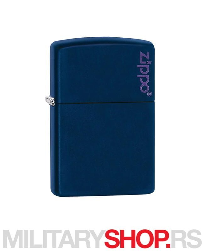 Upaljač teget navy mat sa Zippo logom