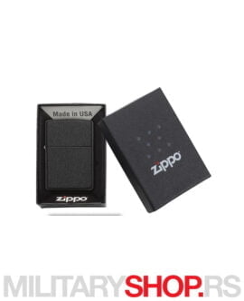 Crni upaljač Zippo Black Crackle