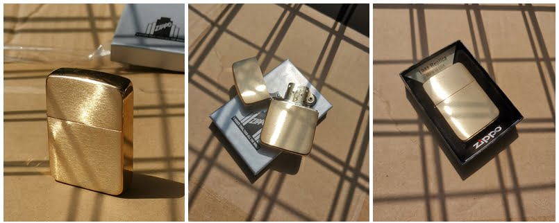 Zippo Upaljač Brušeni Mesing 1941 Replika
